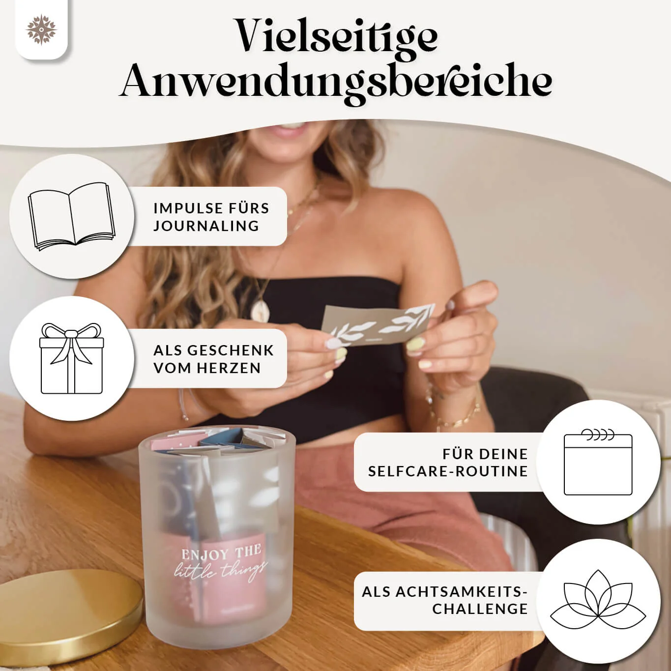 Achtsamkeitsglas mit 30 Zettelchen - Image 5