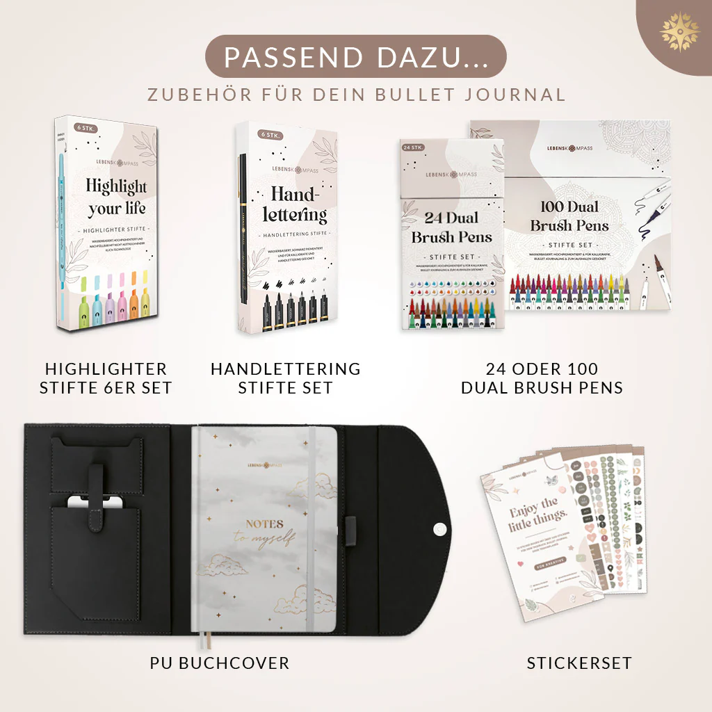 Bullet Journal "PRO" DIN A5 - Notizbuch mit Punktraster - Image 14