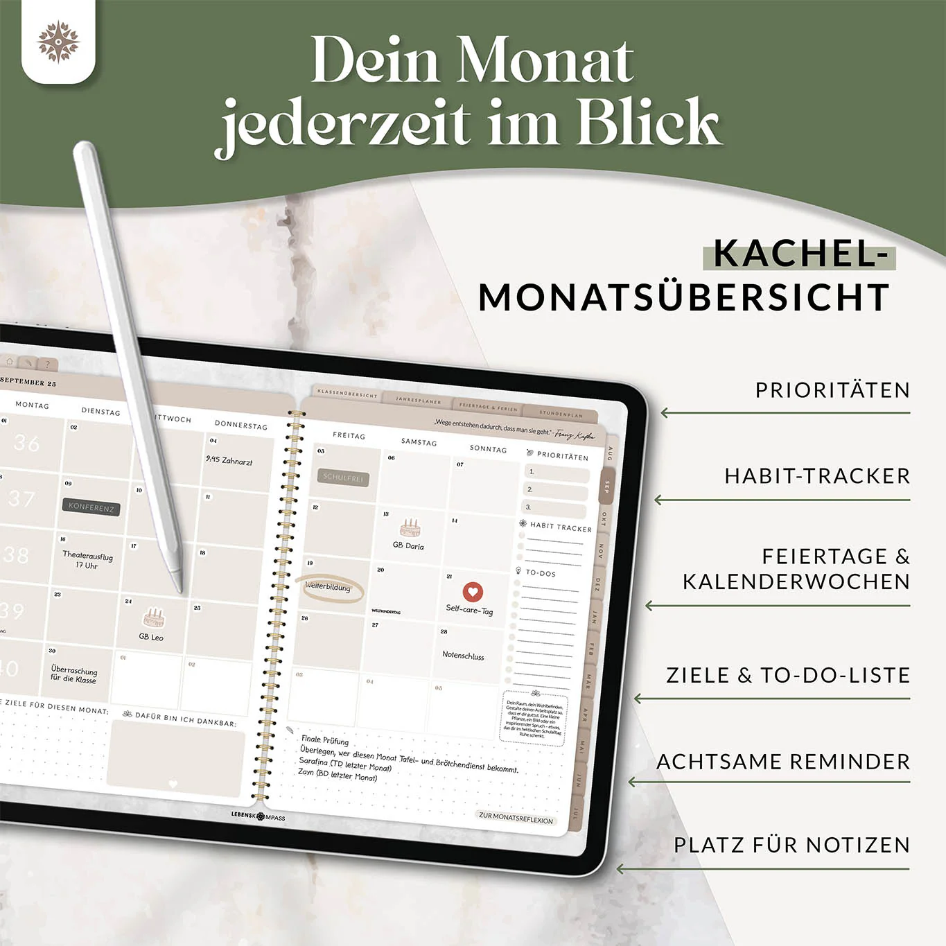Digitaler Lehrerkalender - PDF mit Hyperlinks - Image 5
