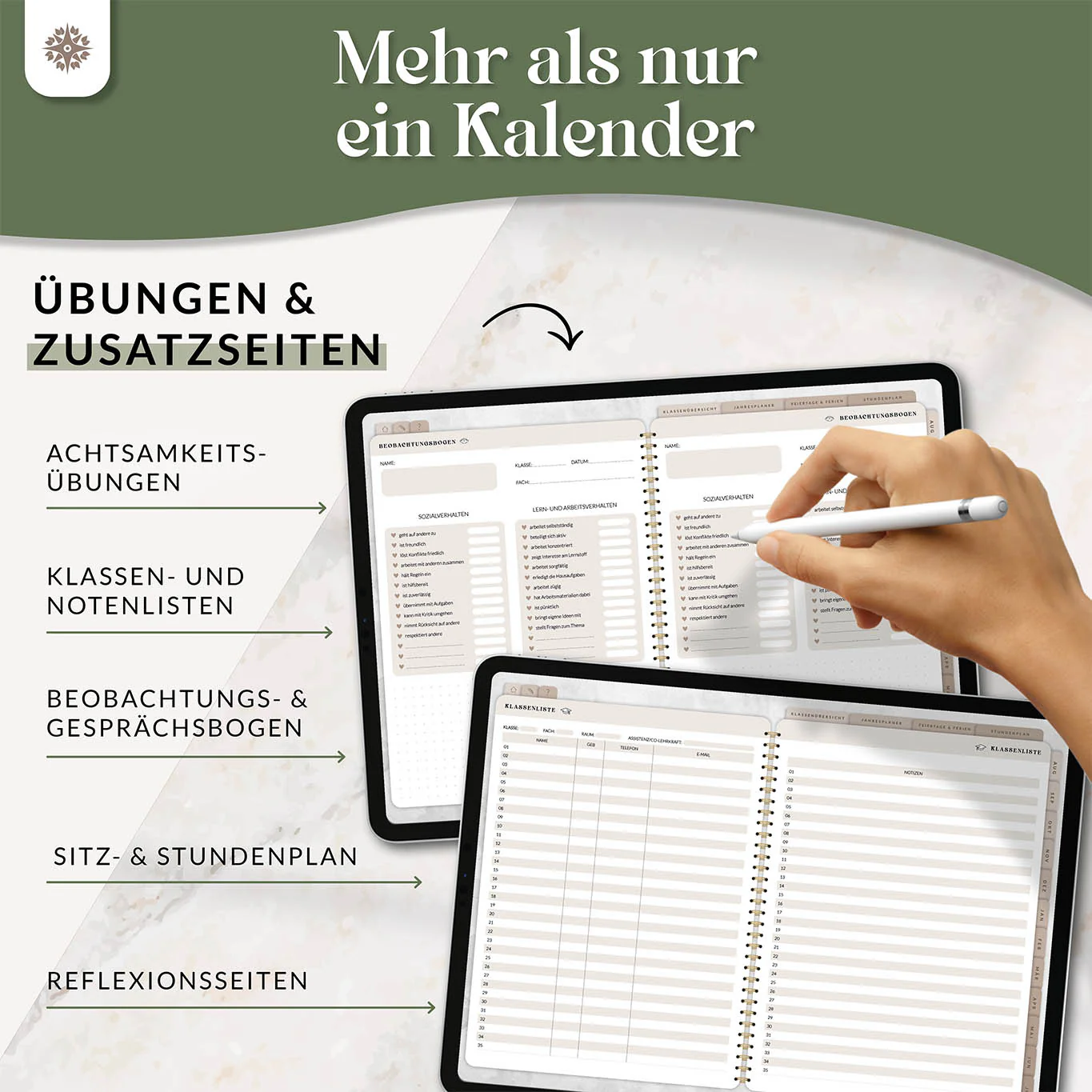 Digitaler Lehrerkalender - PDF mit Hyperlinks - Image 6
