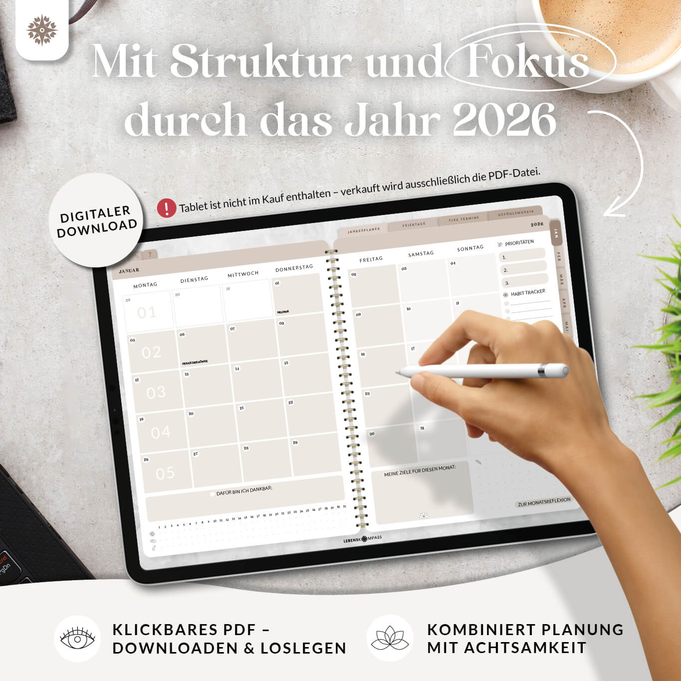 Digitaler Terminplaner - PDF mit Hyperlinks - Image 3