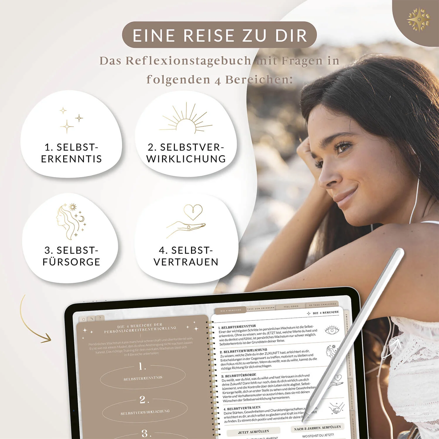 Digitales 3-Jahres-Tagebuch "DEEPTALK" - PDF mit Hyperlinks - Image 4