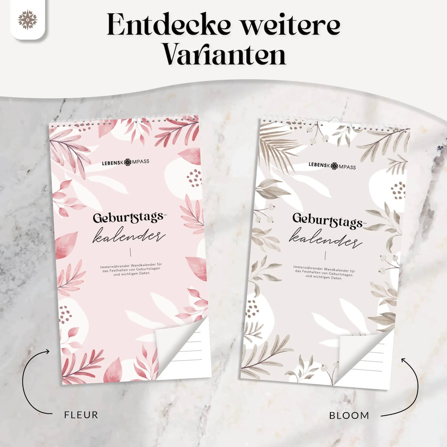 Geburtstagskalender – Immerwährender Wandkalender - Image 11