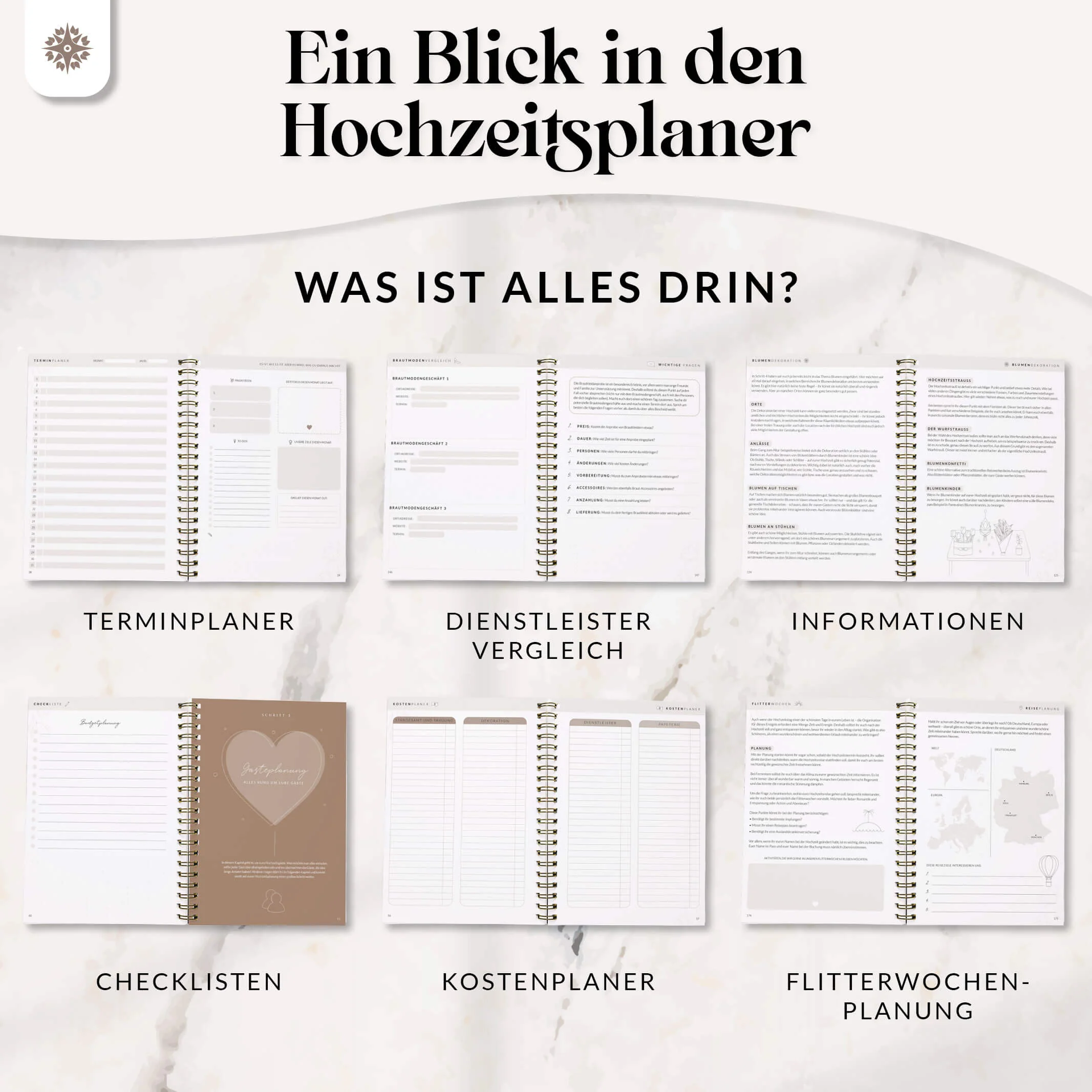Hochzeitsplaner mit Poster - Image 22