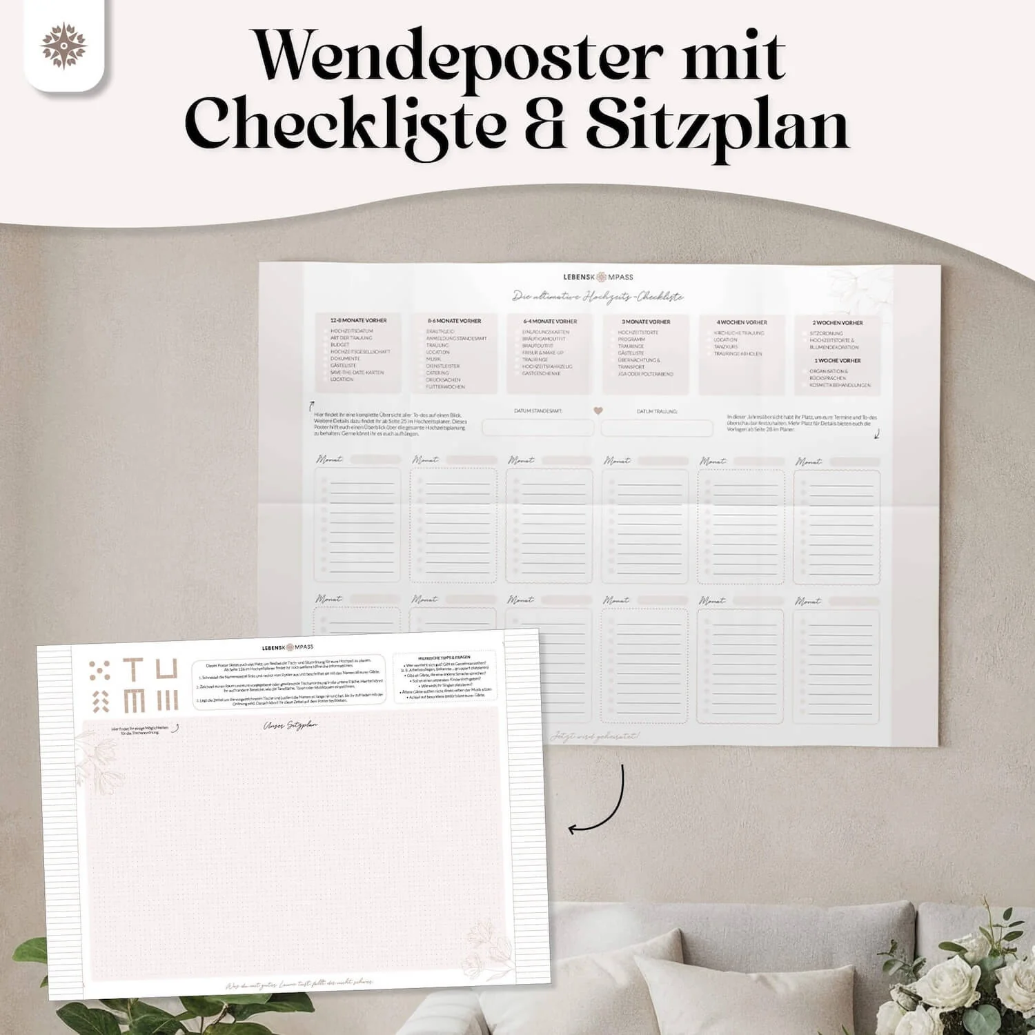 Hochzeitsplaner mit Poster - Image 23