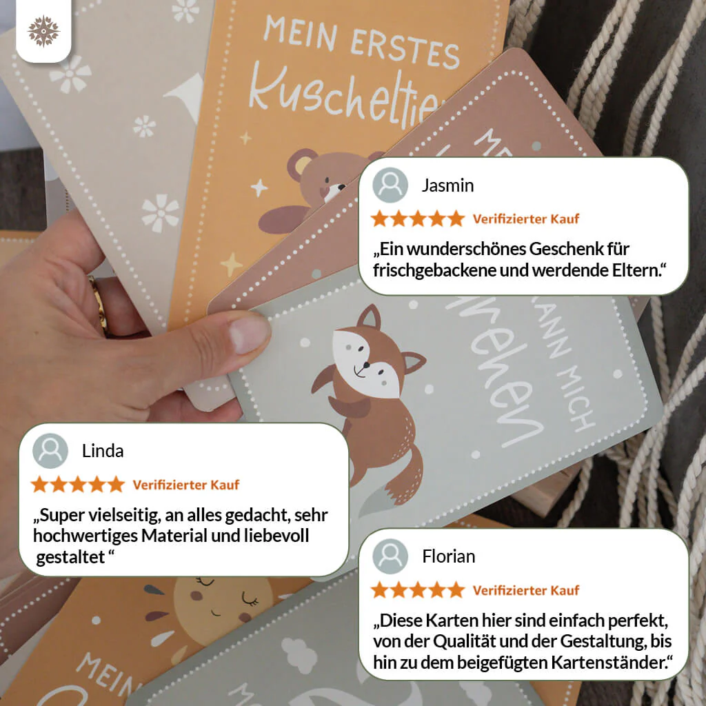 Meilensteinkarten für's Baby - Set mit 55 Karten - Image 8