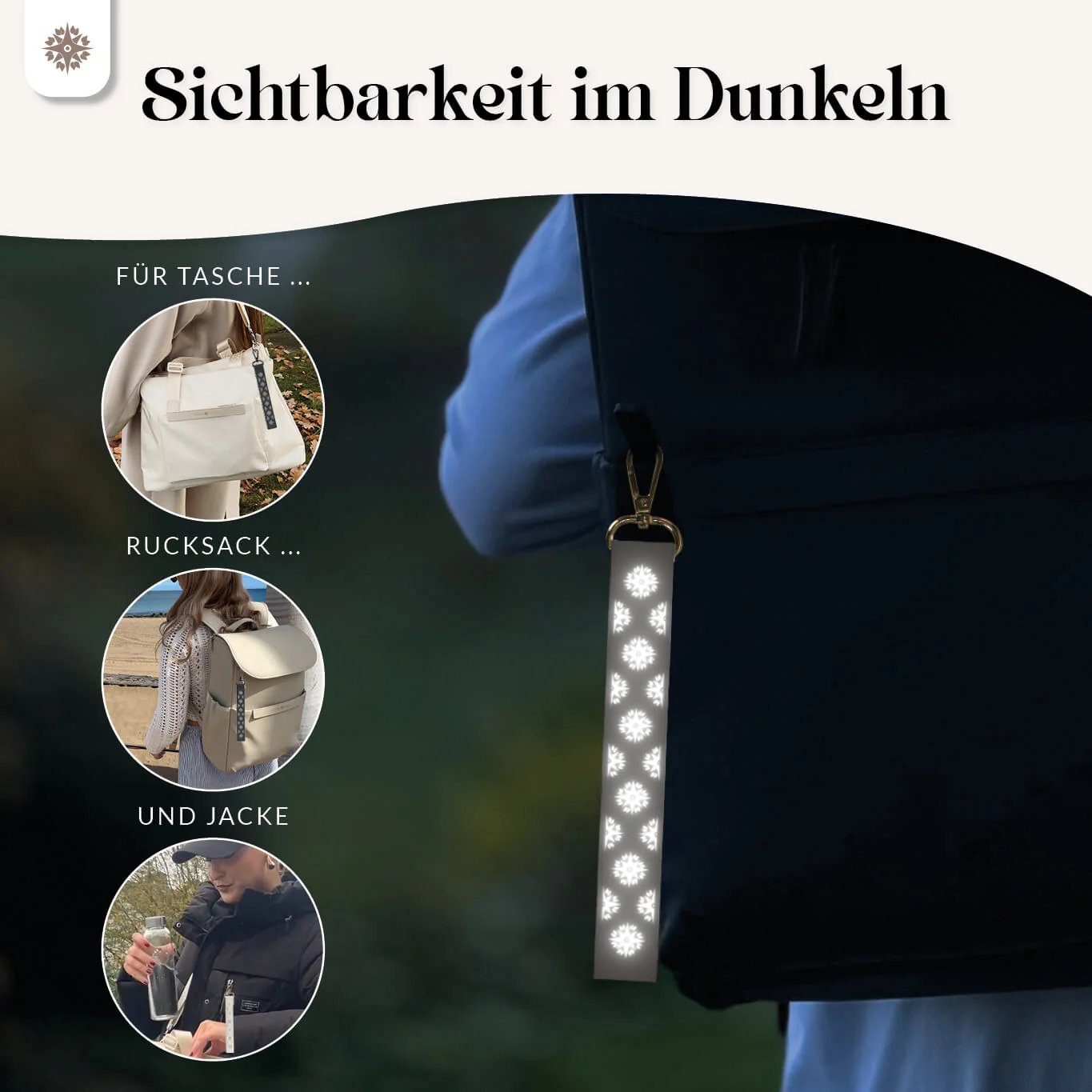 Reflektor Anhänger für Taschen - Image 8
