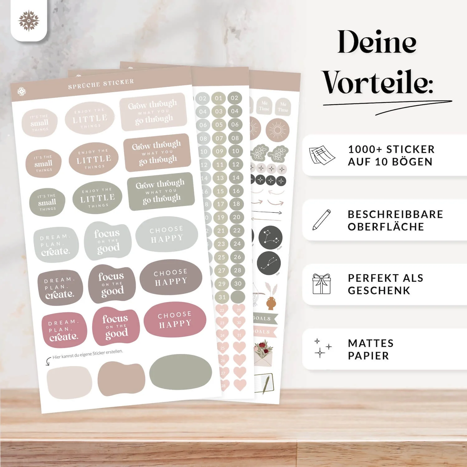 Sticker Set für Kalender & Bullet Journaling - Image 3