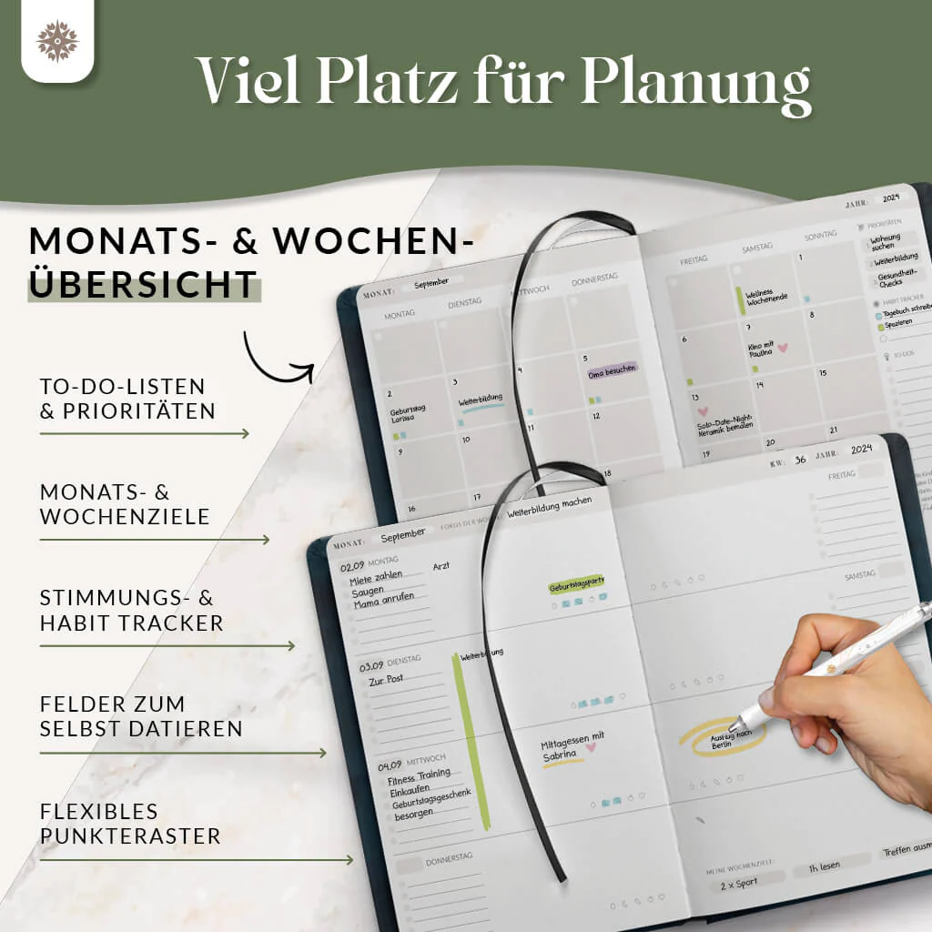 Terminplaner undatiert - DIN A5 - Image 13