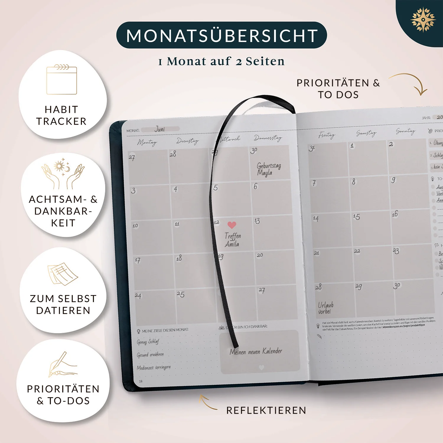 Terminplaner undatiert - DIN A5 - Image 23