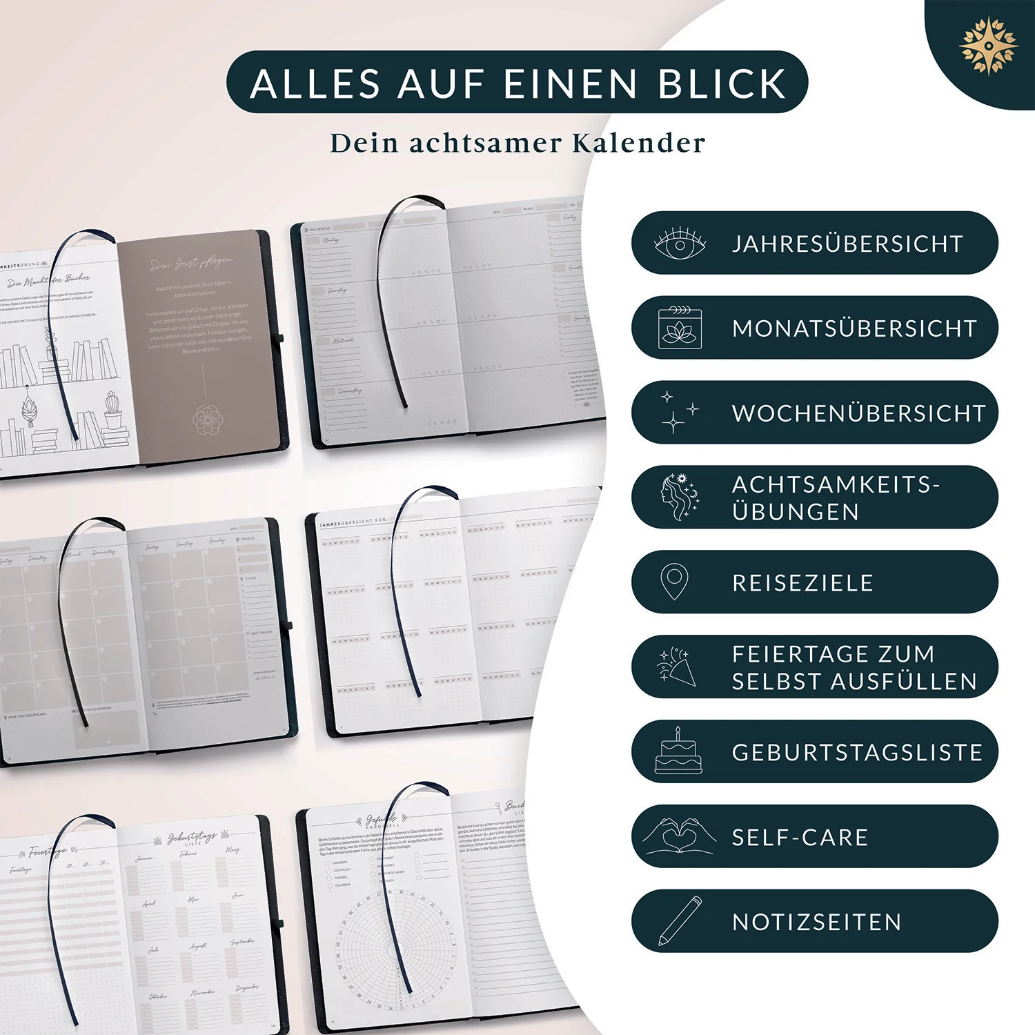 Terminplaner undatiert - DIN A5 - Image 25