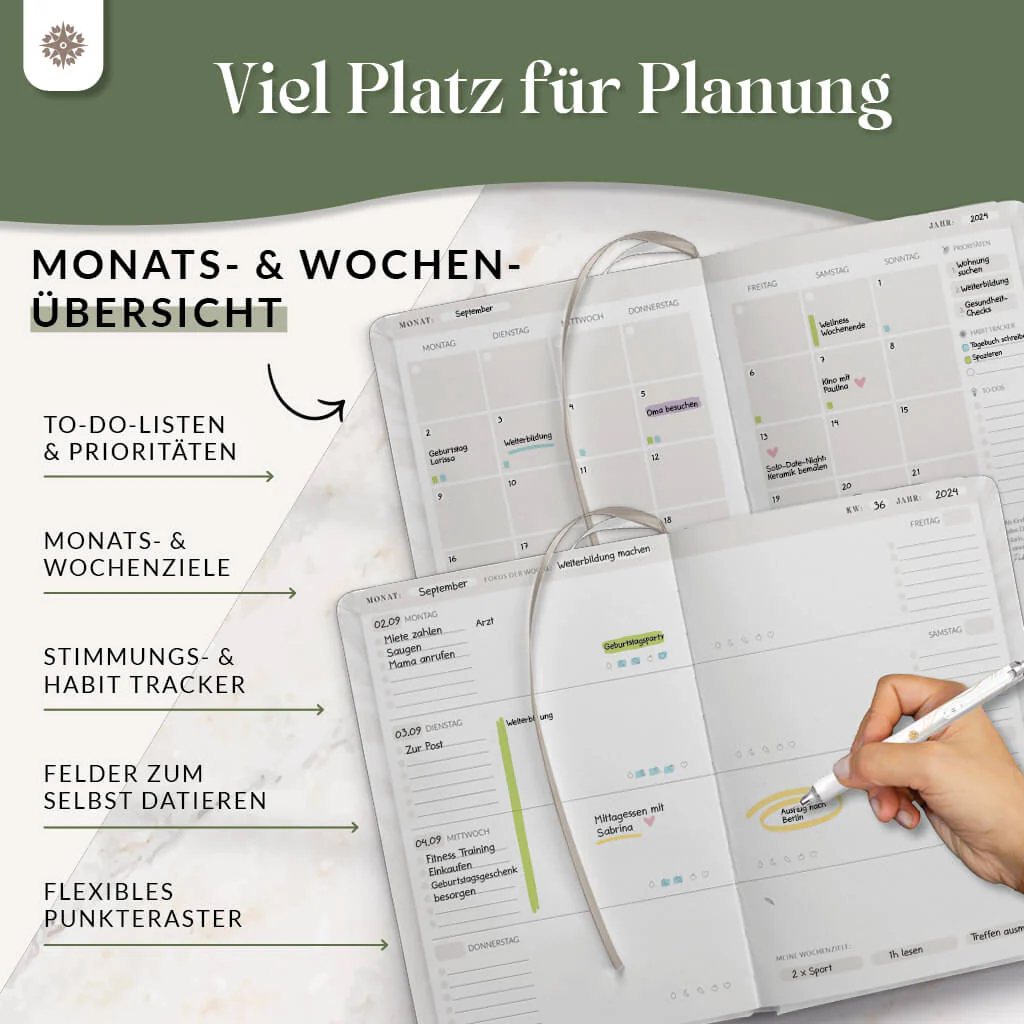 Terminplaner undatiert - DIN A5 - Image 4