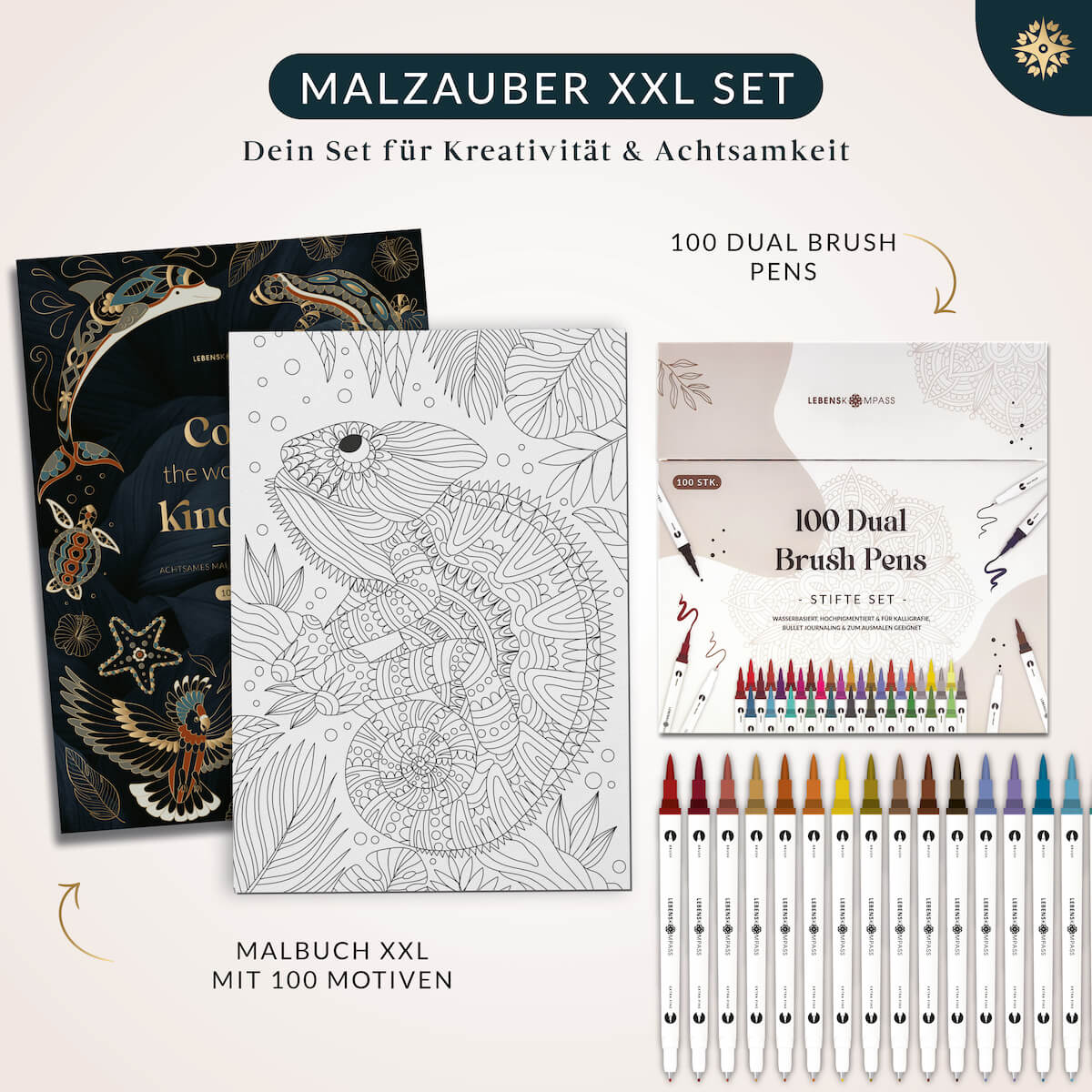 "Malzauber" - XXL Sparbundle zum Malen mit 100 Motiven - Image 11