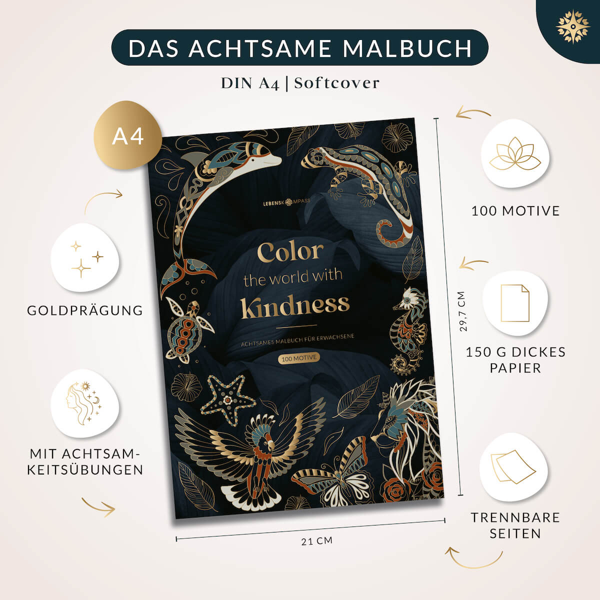 "Malzauber" - XXL Sparbundle zum Malen mit 100 Motiven - Image 12
