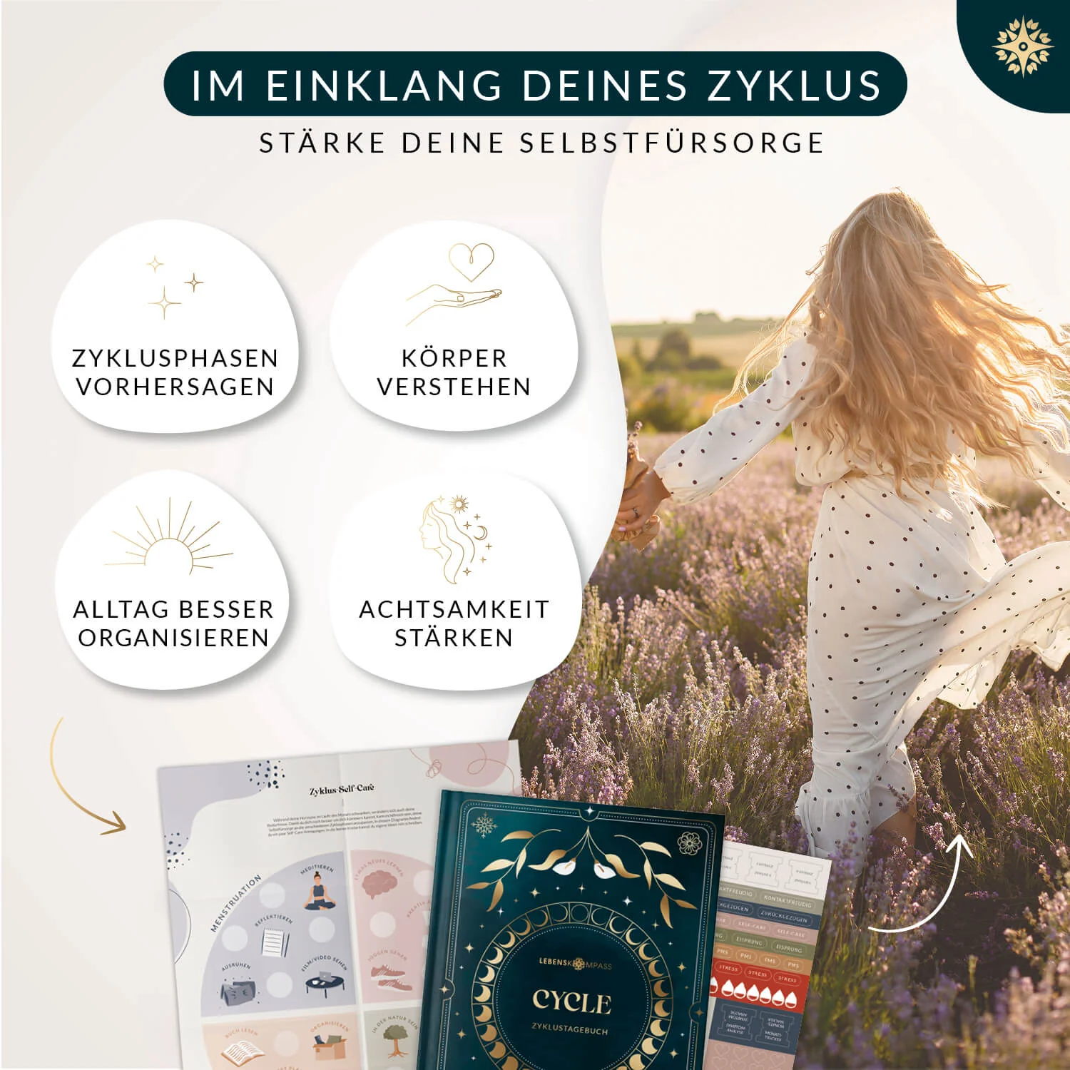 Zyklustagebuch "CYCLE" - mit Poster DIN A5 - Image 3